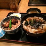 鳥与志 - 稲庭うどん＆焼き鳥丼