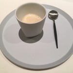 レストラン オオツ - カボチャと紅茶のスープ