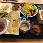 大江戸温泉物語 - 天ぷら、お刺身、ステーキ^ ^