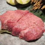 炭火焼肉 あもん - 厚切り牛タン