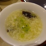 中華和膳 毘膳 - スープはキクラゲと卵