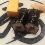 銀座 鮨 かねさか - 干瓢巻きと玉子