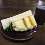 とん美 - コーヒー、アイスクリーム、フルーツ、
      デザートは選べます。