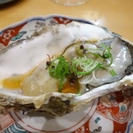 鮨松榮 - 生牡蠣（山口県下関）