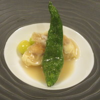 懐石フランス料理 グルマン橘 - 舞鶴のお魚と松茸の湯葉包み酒蒸し