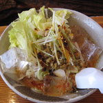 青竹手打ちらーめん 木挽亭 - 「冷やし坦々麺　￥1.150」