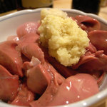 鳥重 - レバ刺し（2011/04）