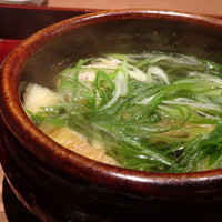 二条城ふる田 - ＊つみれの味わいを感じる出汁が美味しい。九条ネギタップリなのも嬉しい。