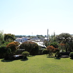 カフェ清閑亭 - 澄んでいれば大島も見えるそうです