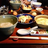 赤坂うまや - 冷汁とチキン南蛮定食 @1,200円