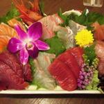 炭焼うな富士 - 刺身三昧