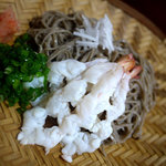 えびざるそば（１０００円）