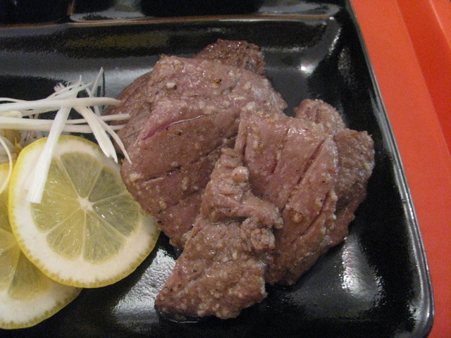 牛タン bar beco - 厚切り牛タン焼き1.5人前定食(塩ニンニク)