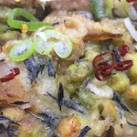 一由そば - ヘルシーかき揚げ130円だったかな？