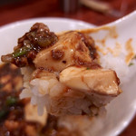 SHIBIRE NOODLES 蝋燭屋 - 麻婆ライス（380円）
      