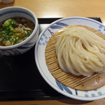 三日月 - きのこ肉汁うどん(800円)_2017-10-25