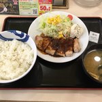 Matsuya - 厚切り豚テキ定食 730円
