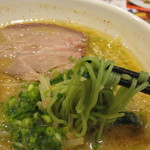 ガスト - 特製味噌ラーメン（糖質控えめ・ほうれん草麺に変更）
