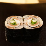 日本橋蛎殻町 すぎた - 鰯の巻物（2017/7）