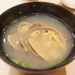 日本橋蛎殻町 すぎた - あさりのお椀（2017/7）