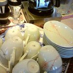 天音 - カウンター隅、おかわり自由