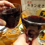 Gyuutan Iroha - グラスワイン赤４９０円