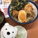 Tendon Tenya - 豚角煮天丼 Braised Pork Kakuni Tempura Bowl at Tendon Tenya, Beans Shin-Sugita！♪☆(*^o^*)