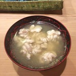うを徳 - 羅臼 白子入りすっぽんスープ