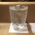 うを徳 - 芋焼酎「うを徳」（ロック）