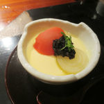 不風流 - マスカルポーネの玉地蒸し ペコ玉　トマト　キャビア