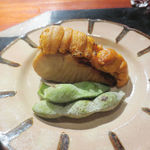 不風流 - 鰆の雲丹焼　丹波紫ずきん