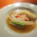 不風流 - 白菜とろとろ煮　フカヒレ　毛蟹　芽葱