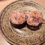 炭火やき鳥　りょう - 焼き海苔巻き
