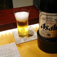 北新地 鮨 なか川 - 中瓶ビール 2017年10月