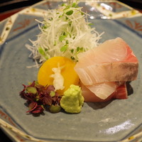 日本料理 太月 - お造り：カンパチ