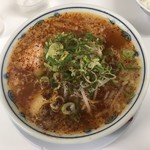 万両力石 - 赤ラーメン(豆板醤入り)