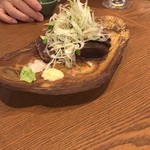 藁ときどき豚 - 藁焼き鰹の塩タタキ