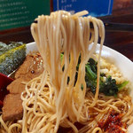 ラーメン ヤスオ - ラそば・200g・ニンニクショウガ（800円）
      