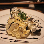 イチ - 焼バナナ濃厚バニラアイス添え