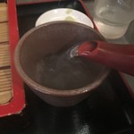 瀧乃家 - 蕎麦湯