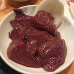 炭火ホルモン焼 夏冬 - レバー