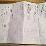 イチ - メニュー