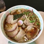 天空 - チャーシューワンタン麺大盛(1100円)