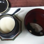 海さくら - お吸い物、茶碗蒸しです。