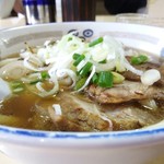 長八 - ねぎチャーシュー麺７６０円 味付け玉子１００円