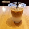 ペーパーバックカフェ - アイスカフェラテ：360円 (2017/9)