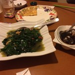 思郷村 - オカワカメ炒めなどなど