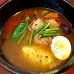 ダッチオーブン - 牛マルチョウのスープカリー《辛口１番》【Oct.2017】