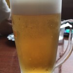 あづまや - 『生ビール大』700円