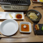 焼肉 水谷 - 2017.11 テーブルのセッティング